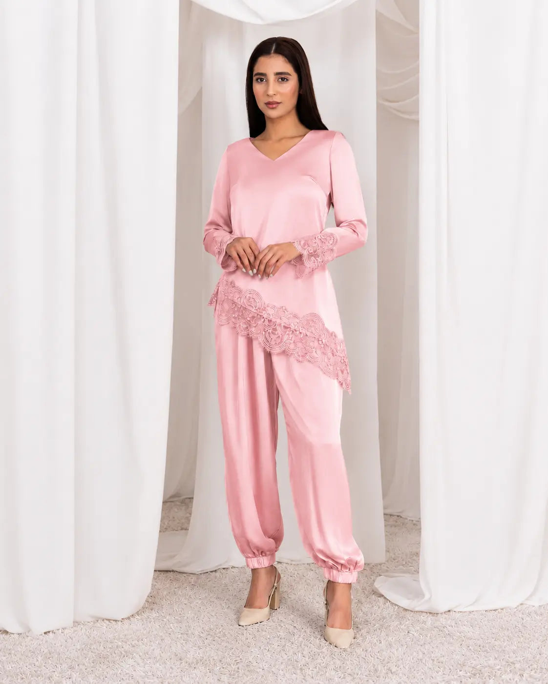 Baloon Pants- Blush Pink