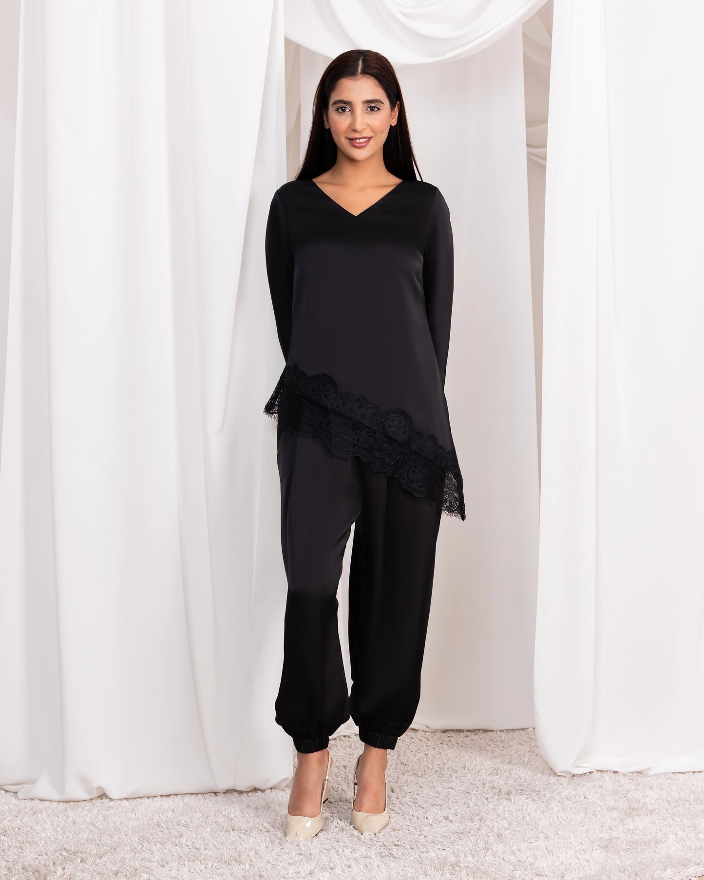 Balloon Pants – Midnight Black