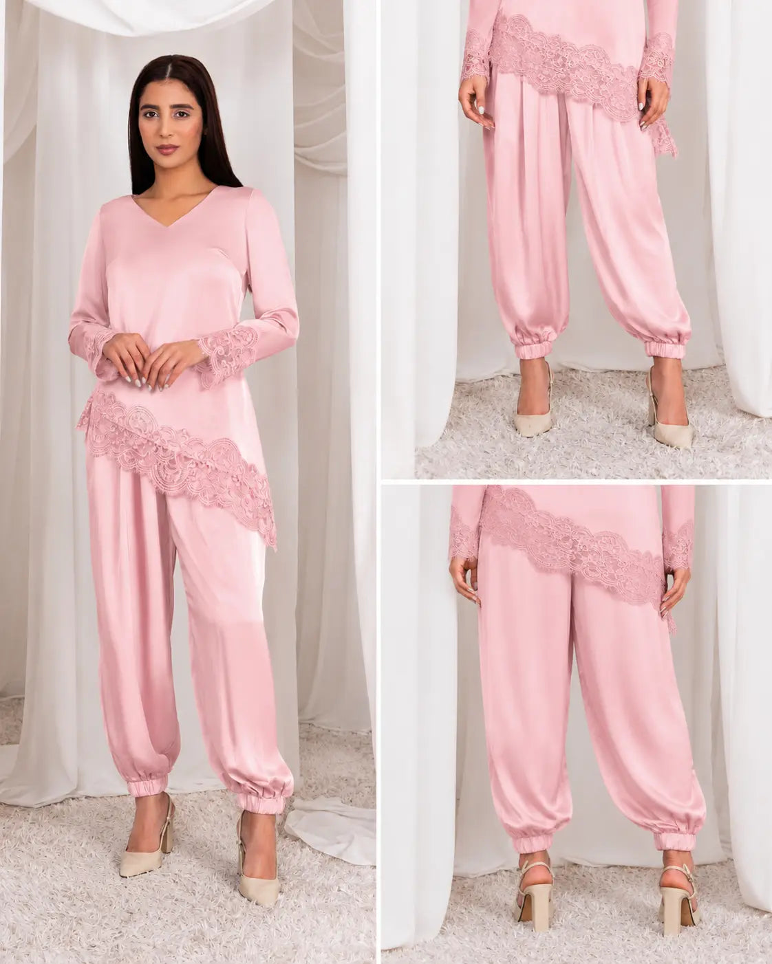 Balloon Pants- Blush Pink